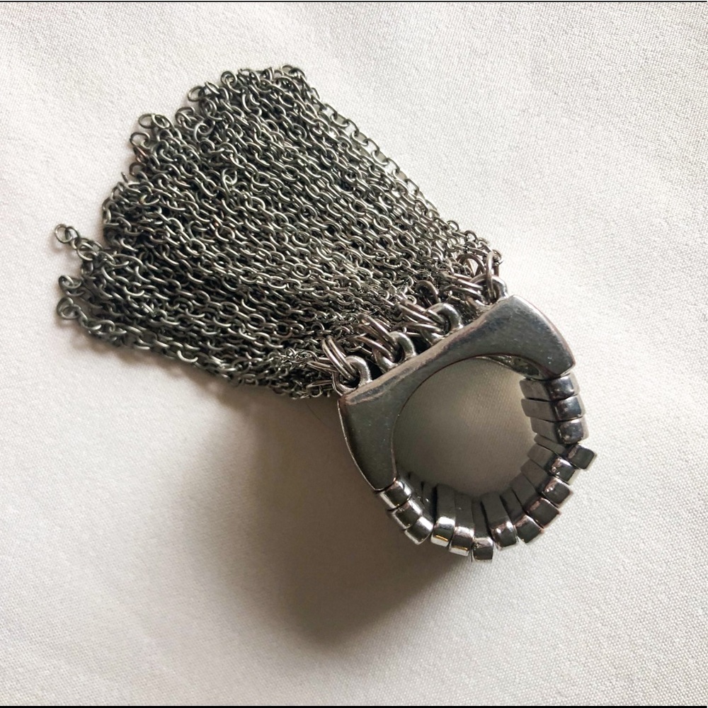 Chain Link Adjustable Ring - image 2